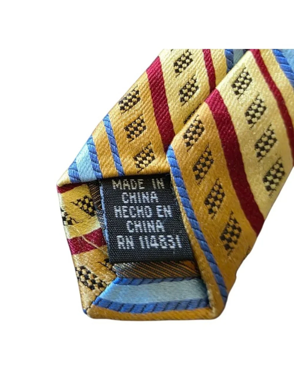 Nubio sheen necktie silk